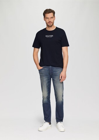 s.Oliver T-shirt i blå