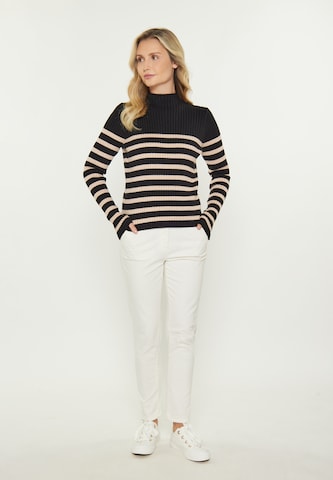 Pull-over 'Classic' usha BLUE LABEL en noir