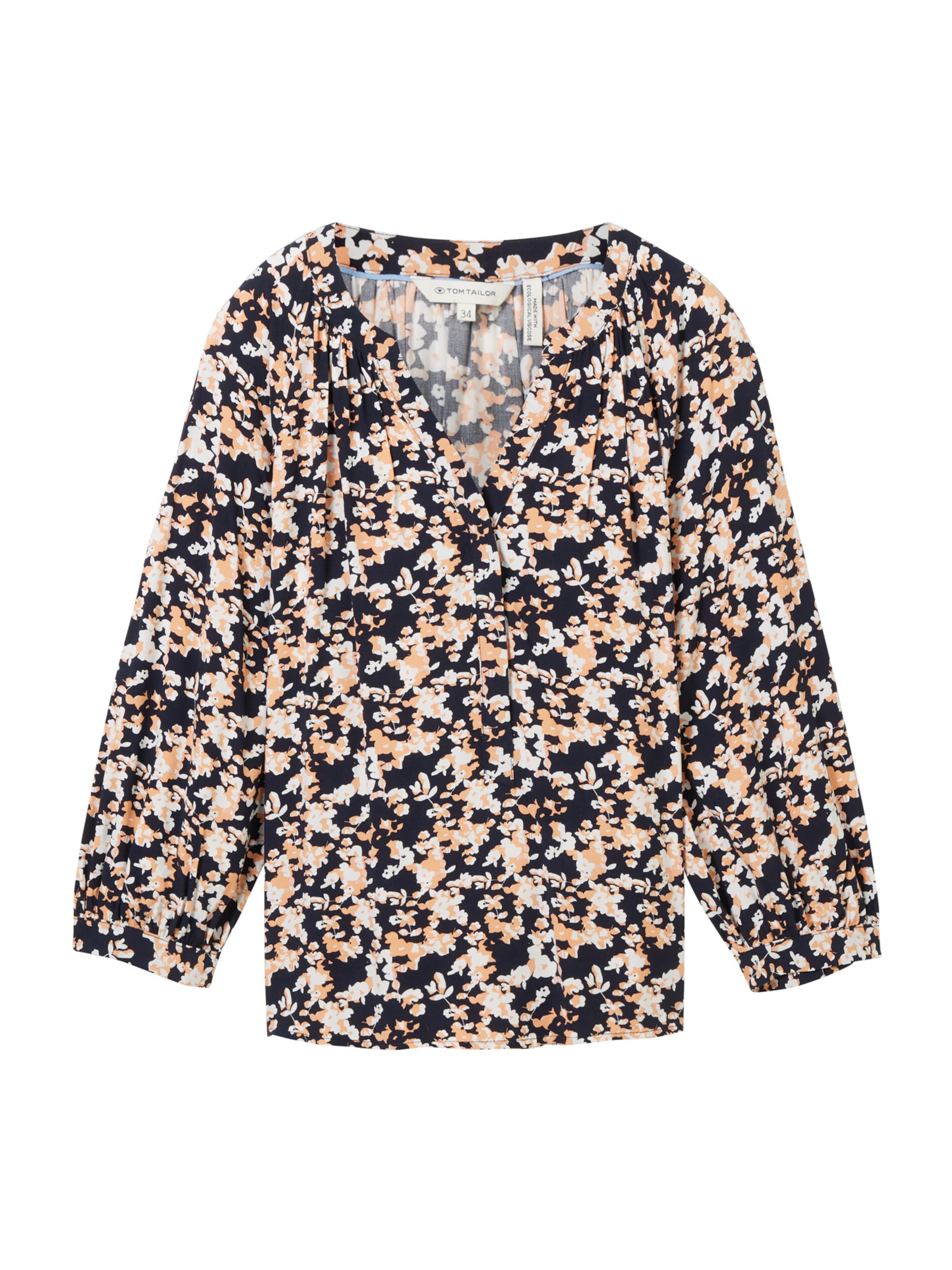 TOM TAILOR Blouse in Blue: front