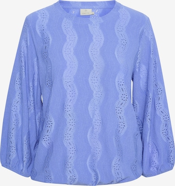 Kaffe Blouse 'Tio' in Blue: front
