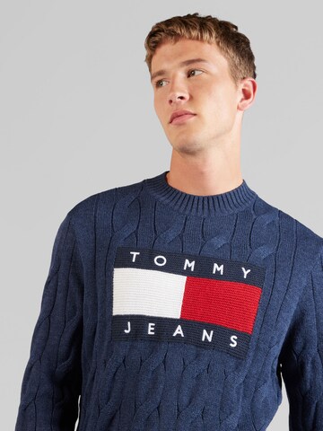 Tommy Jeans Svetr – modrá
