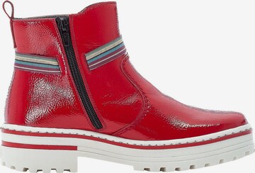 Chelsea Boots Rieker en rouge