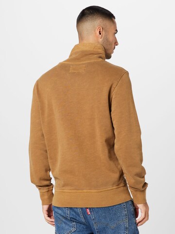 TOM TAILOR Sweatshirt in Braun