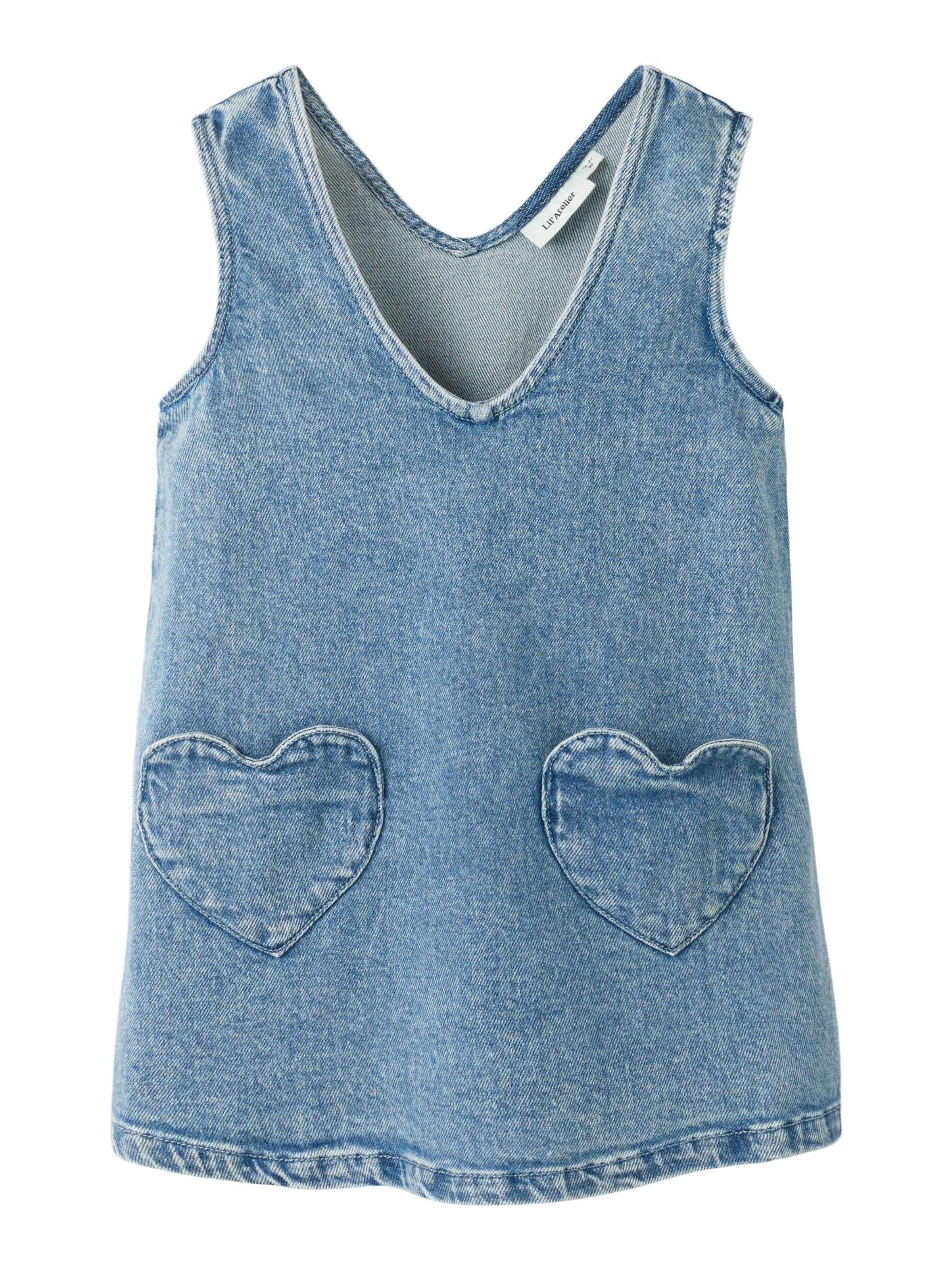 Lil'Atelier Kjole 'Spencer' i blå: forside