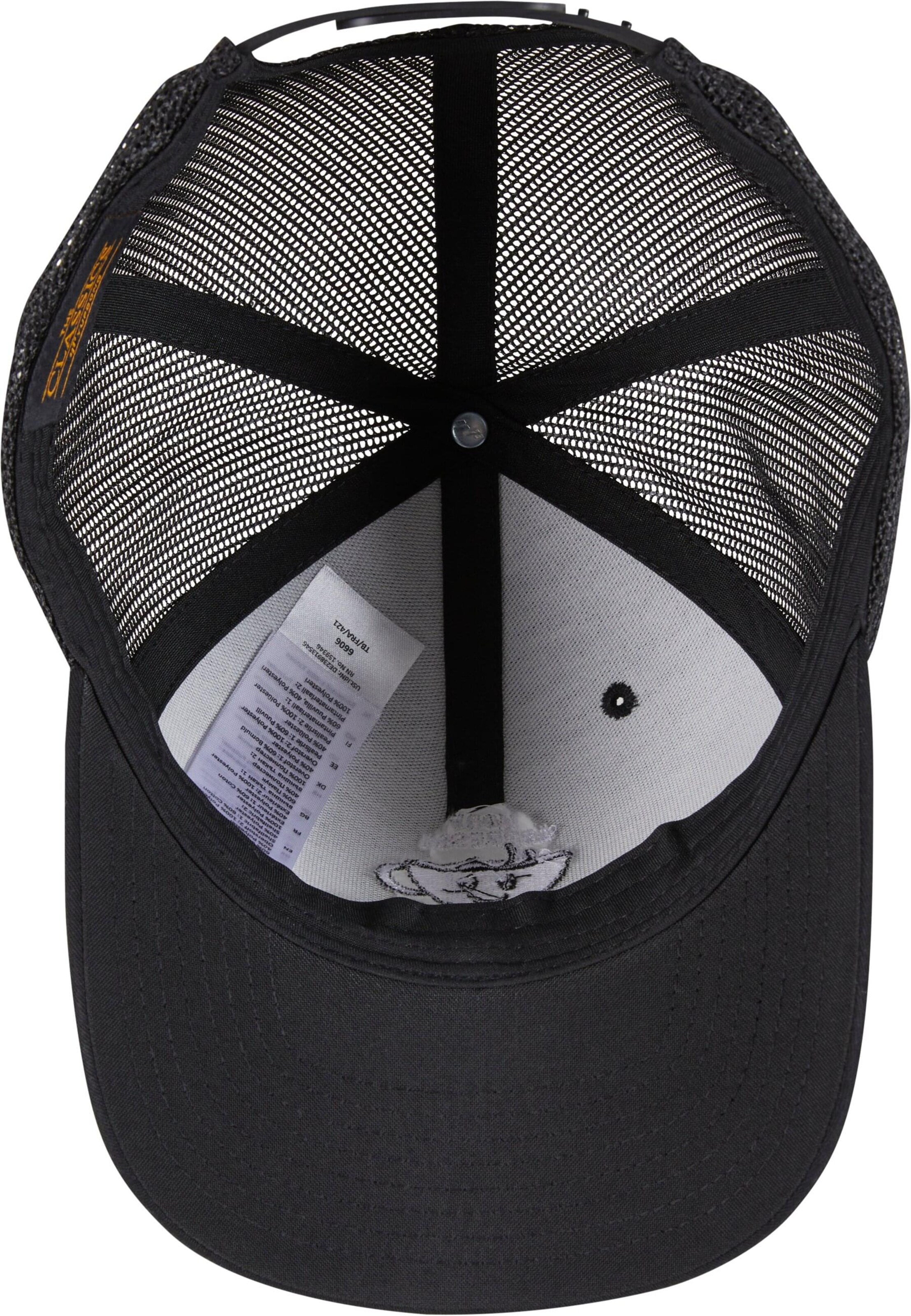 Mister Tee Czapka z daszkiem 'More Espresso Less Depresso' w kolorze czarny