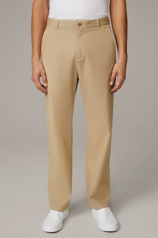 STRELLSON Loosefit Chino 'Joe' in Beige: voorkant