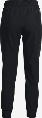 UNDER ARMOUR Tapered Sports trousers 'Unstoppable' in Black