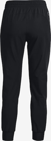 UNDER ARMOUR Tapered Sportsbukser 'Unstoppable' i sort