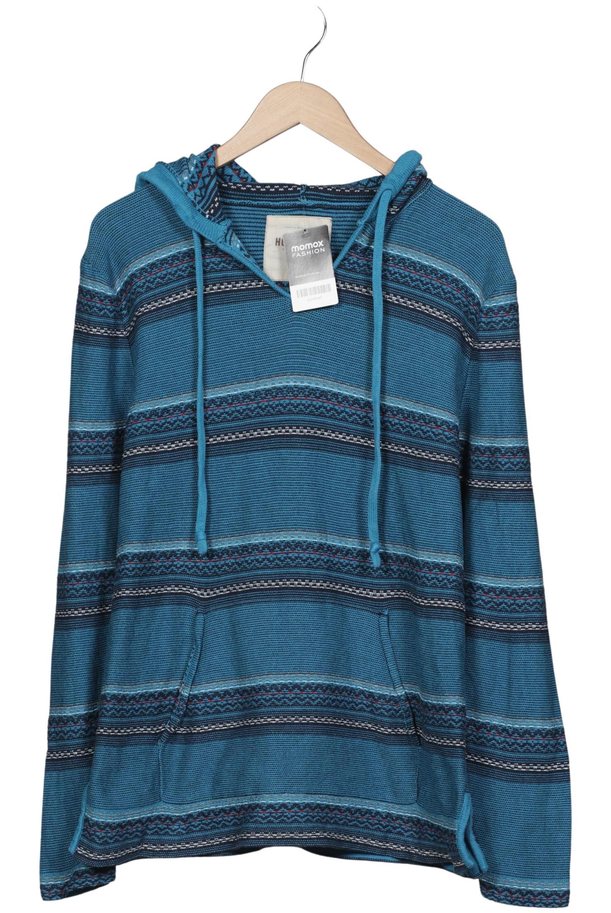 HOLLISTER Sweatshirt & Zip-Up Hoodie in L in Blue: front