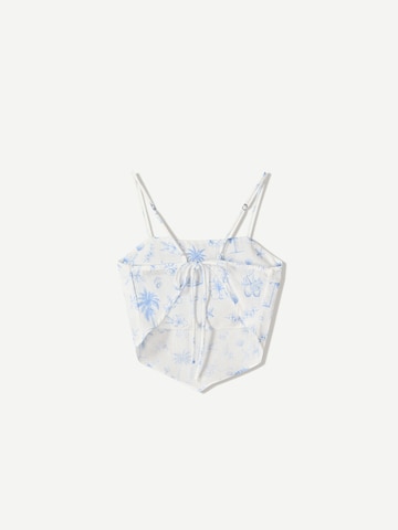 Top di Bershka in bianco