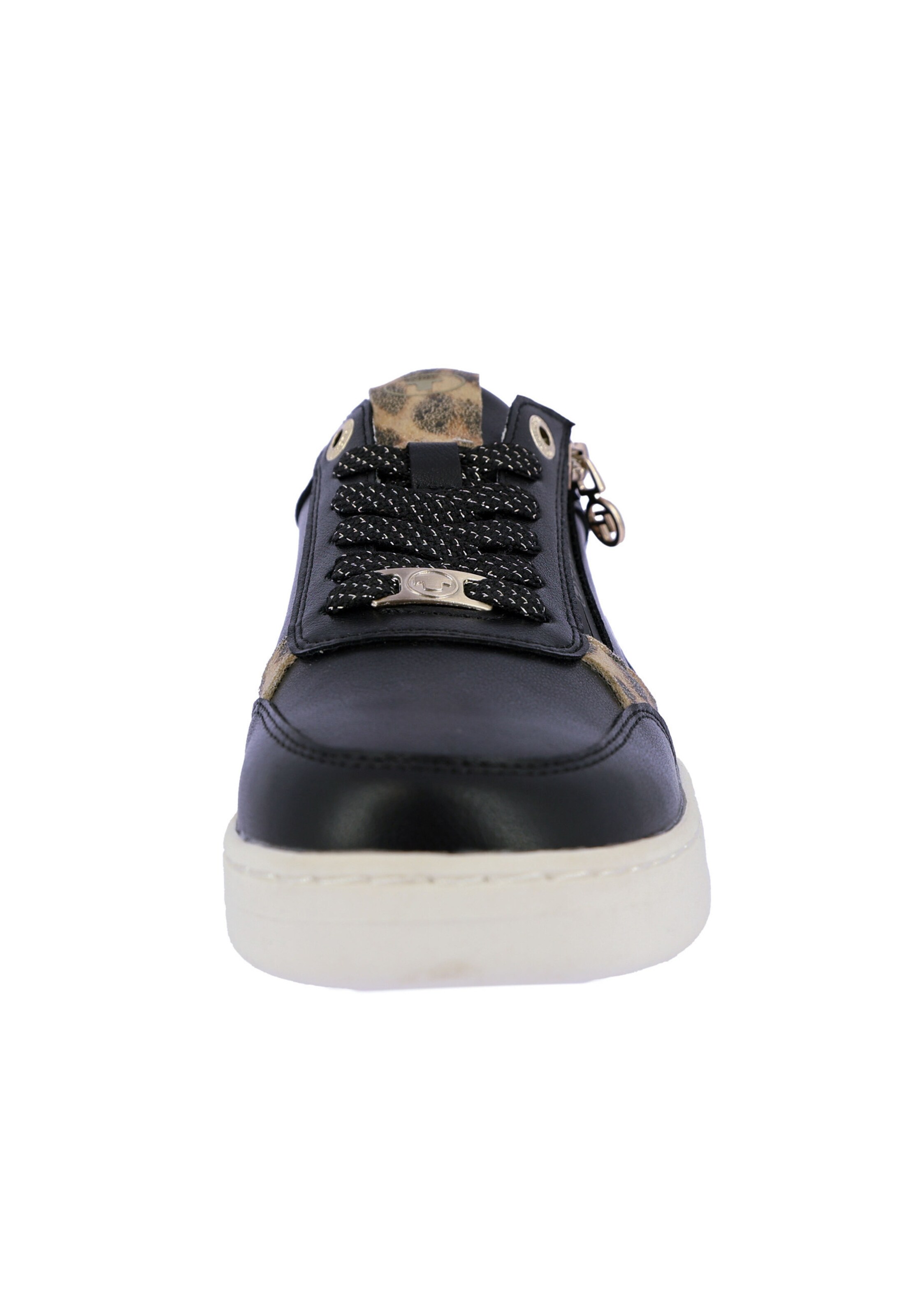 TOM TAILOR Sneakers in Black: front