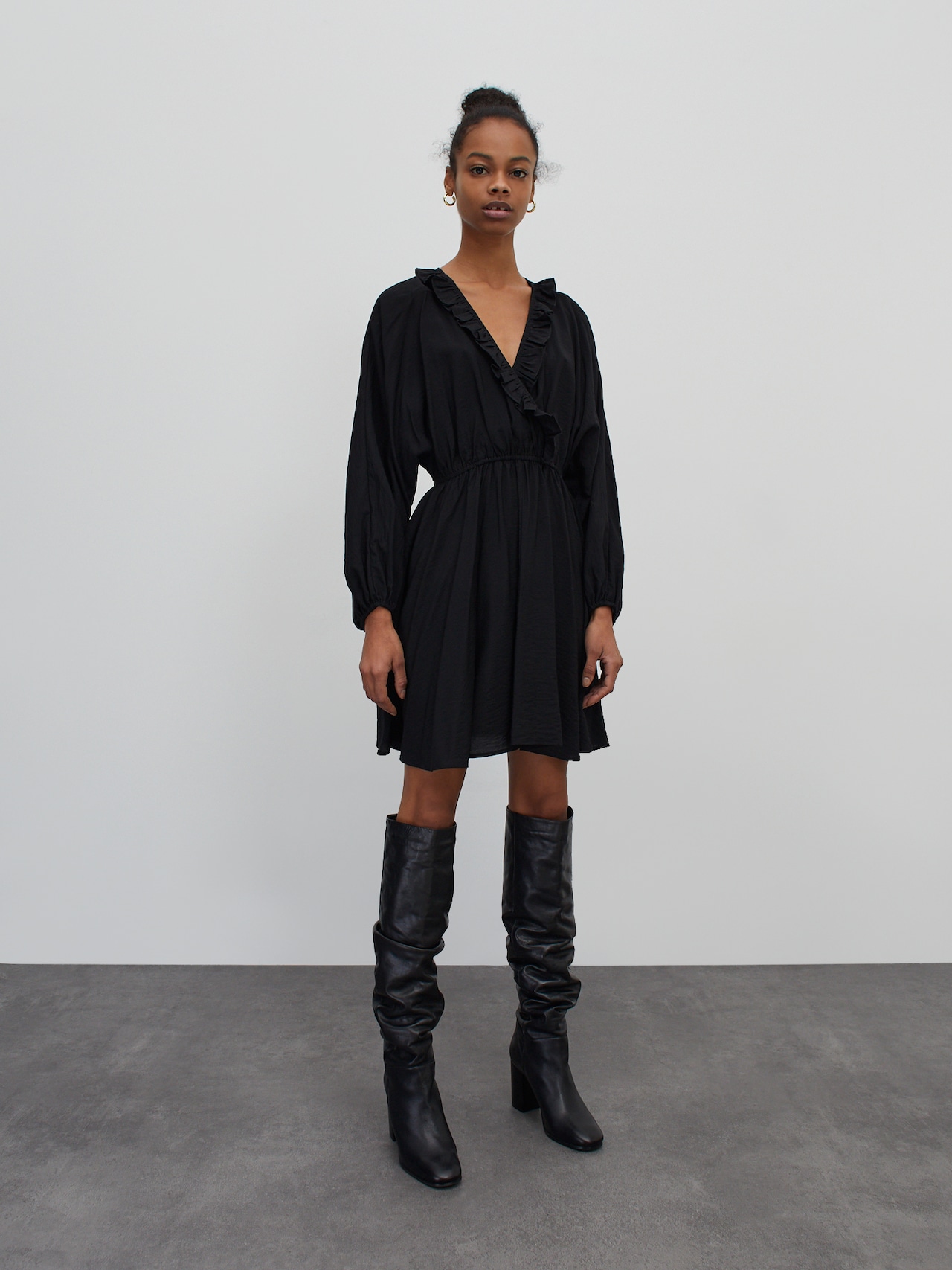 EDITED Produkte Kleid 'Katinka' schwarz