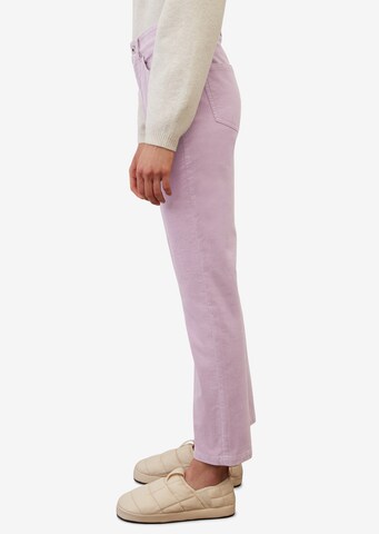 Marc O'Polo Regular Pants 'Linde' in Purple