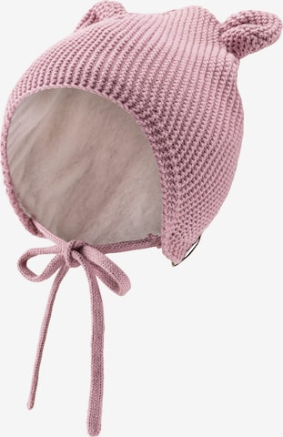 STERNTALER Beanie in Pink: front