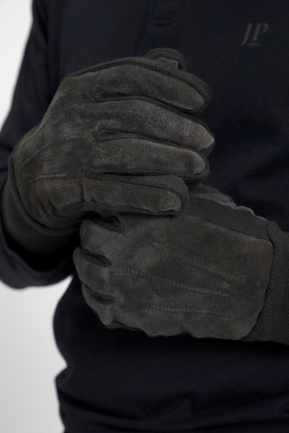 JP1880 Full Finger Gloves in Black: front