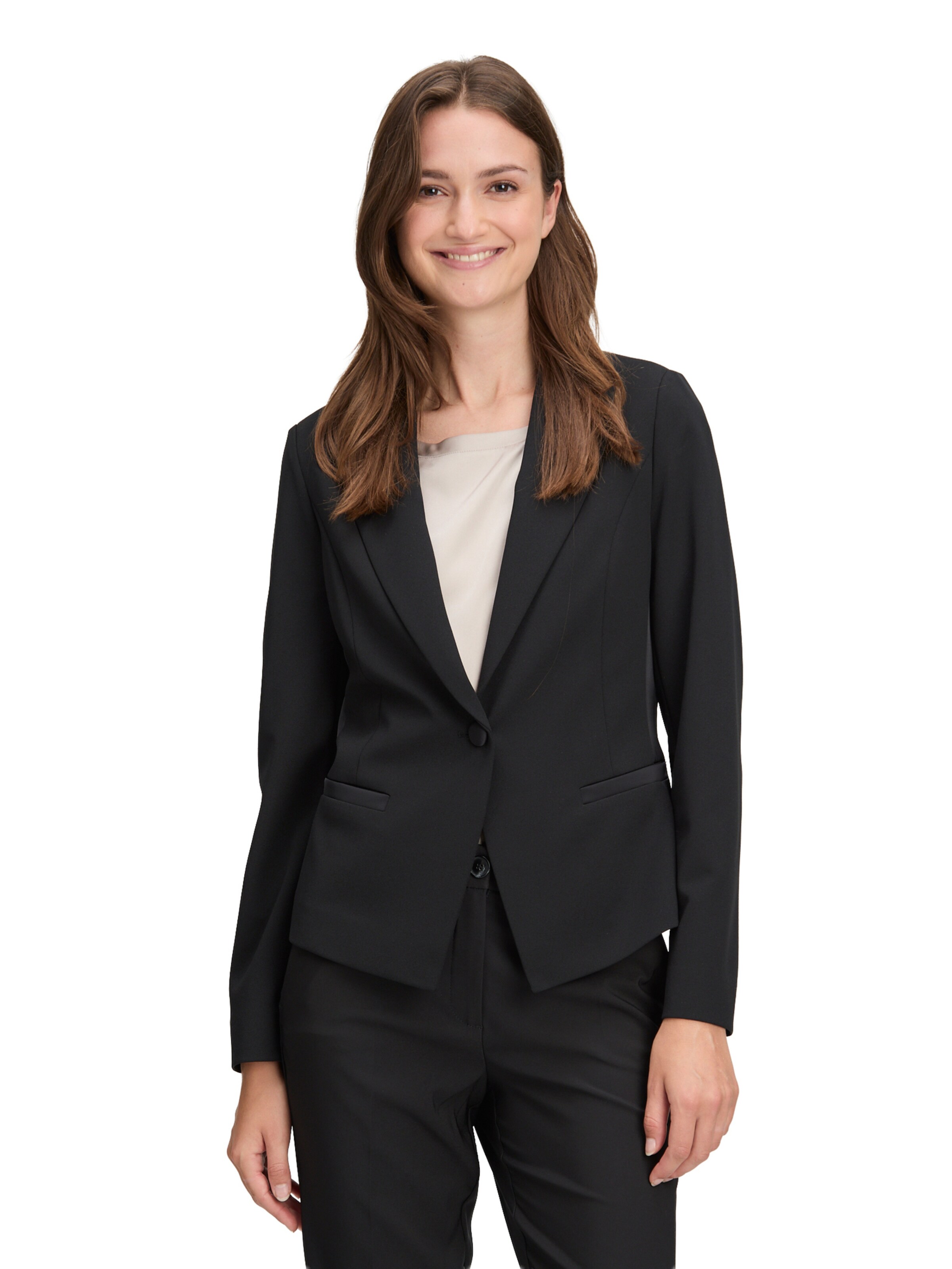 Betty Barclay Blazer in Black: front