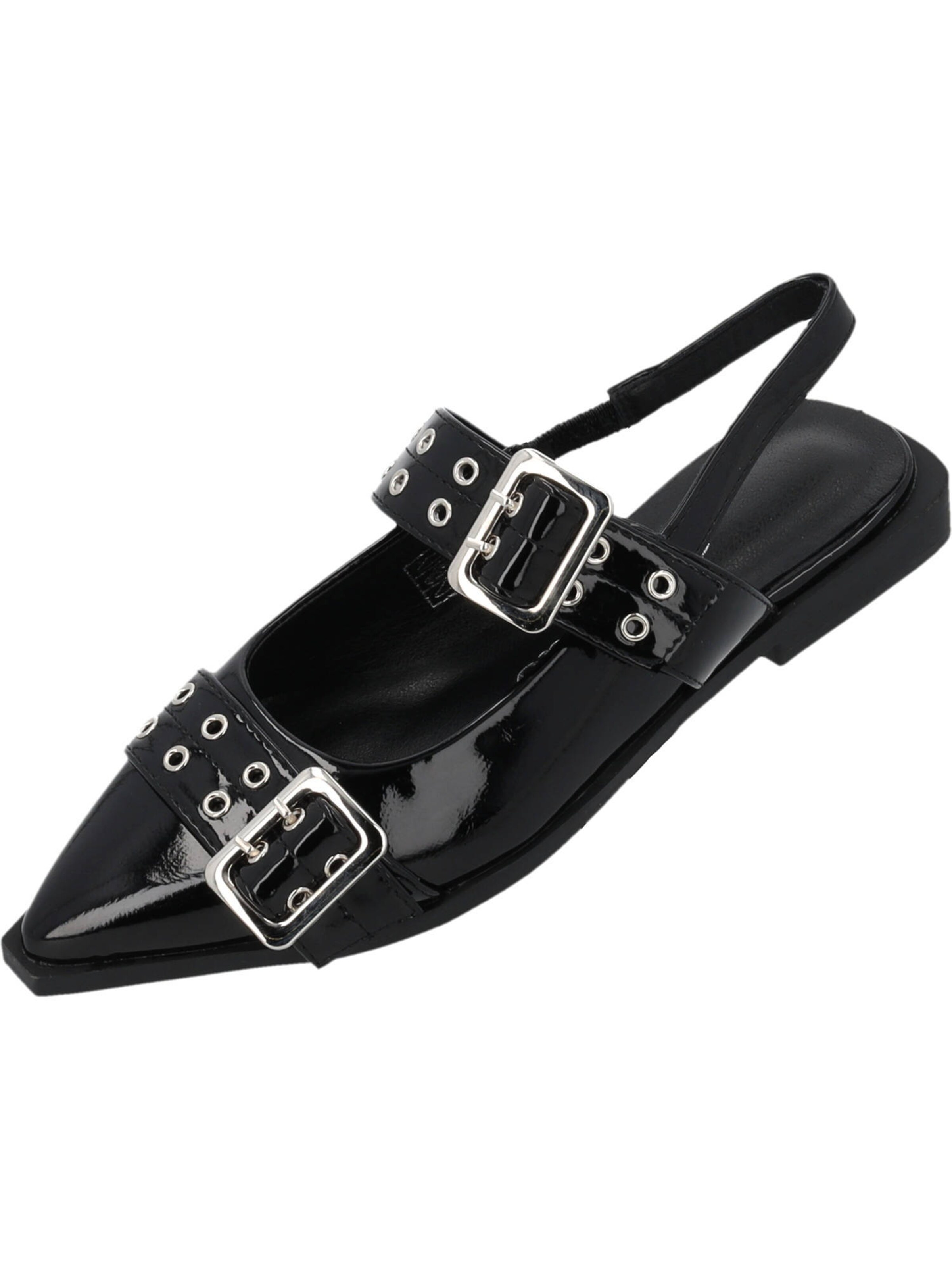 Palado Slingpumps 'Emeelor' in Zwart: voorkant