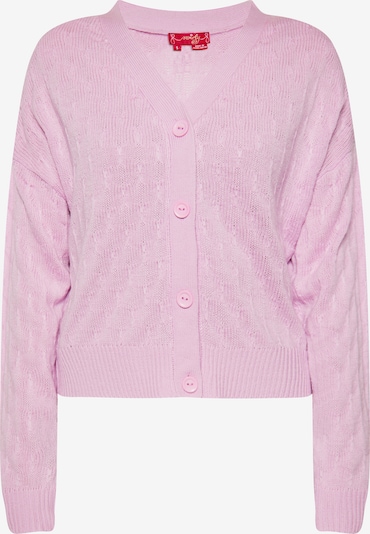 swirly Knit cardigan in Pink, Item view