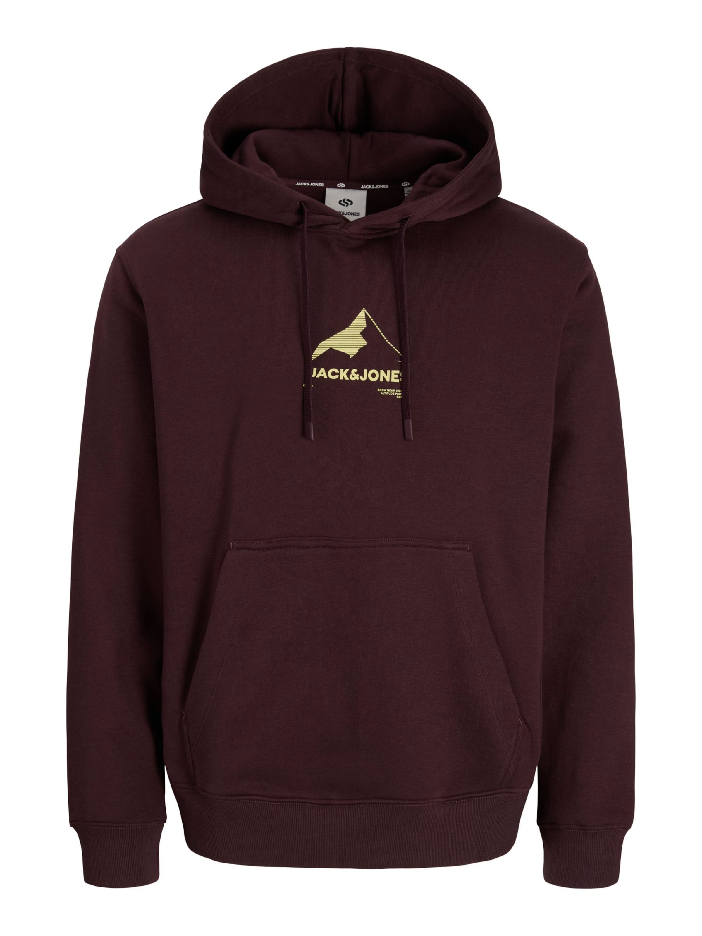 JACK & JONES Sweatshirt in Red: front
