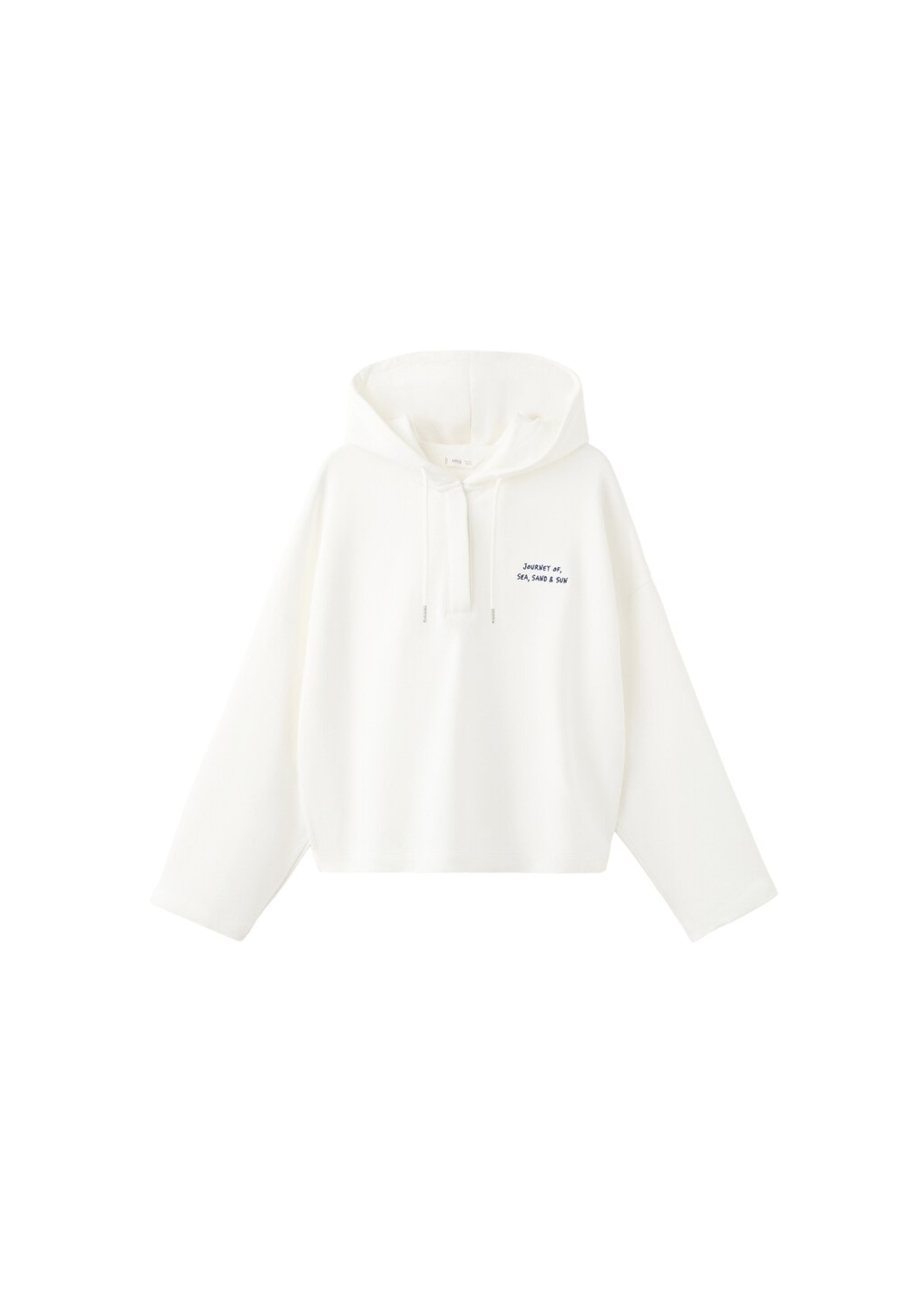 MANGO TEEN Sweater 'Estribor' in White: front
