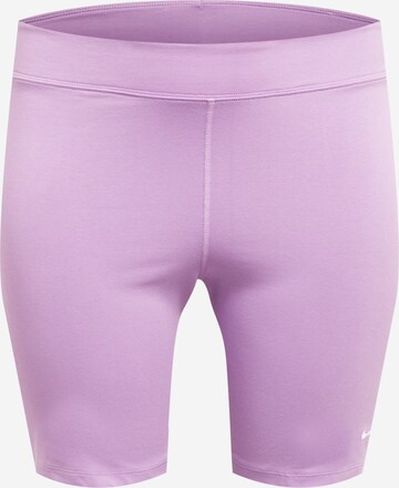 Nike Sportswear Leggings - lila: elől