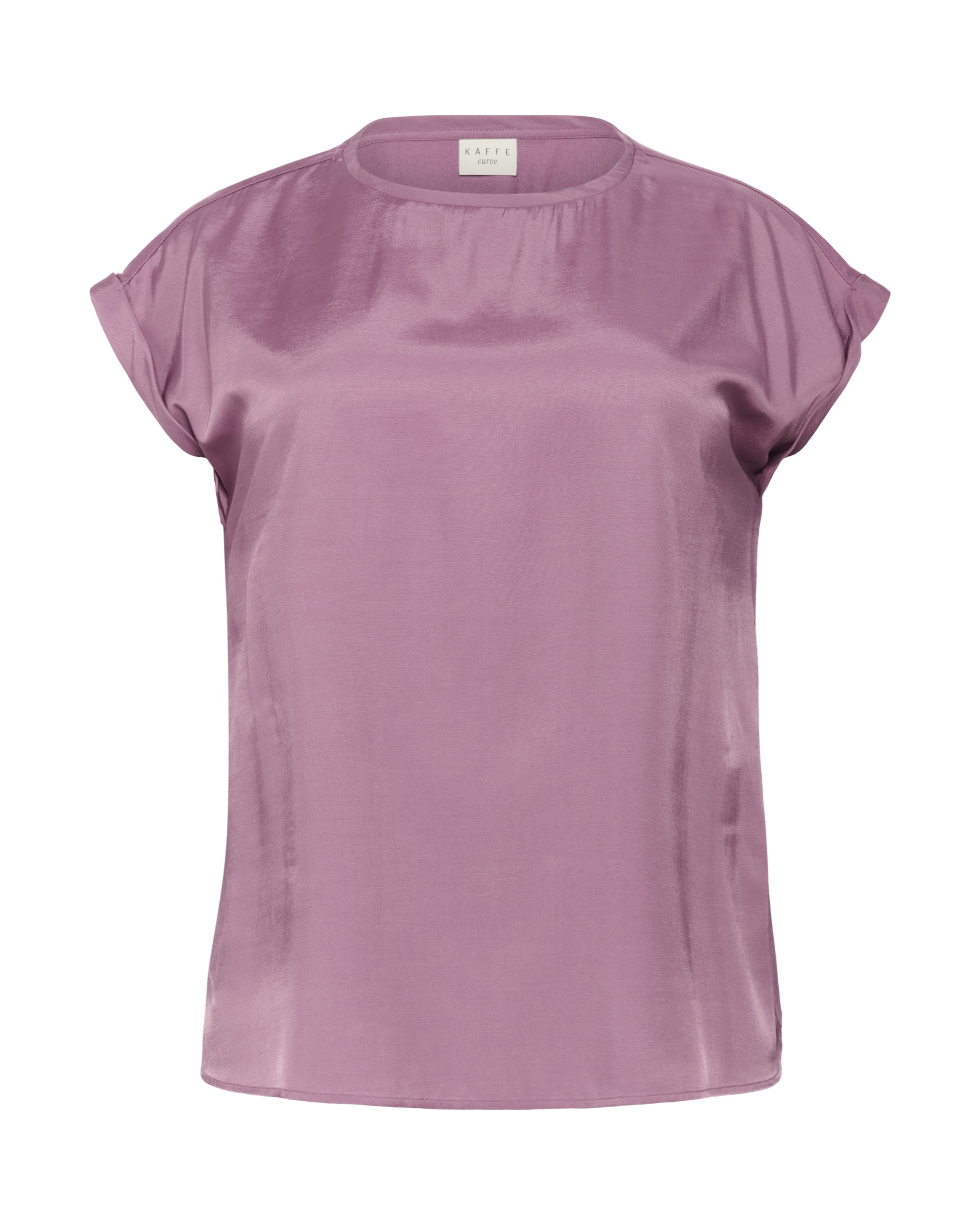 KAFFE CURVE - Blusa 'KCMilia' em rosa: frente