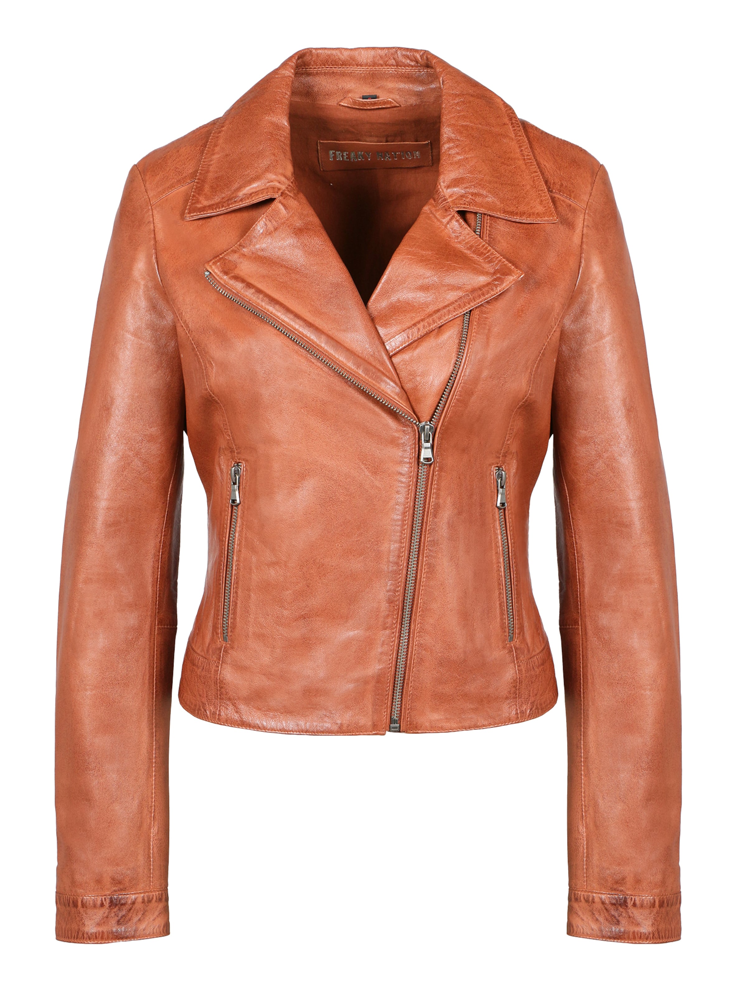 FREAKY NATION Kurtka przejściowa &#x27;Runa&#x27; w kolorze brązowy: przód