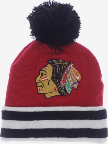 Mitchell & Ness Hat & Cap in One size in Red: front