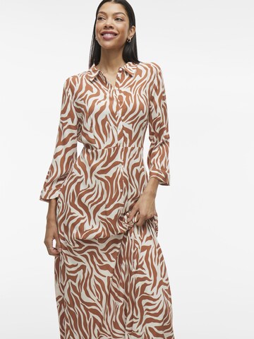 VILA Blousejurk in Bruin