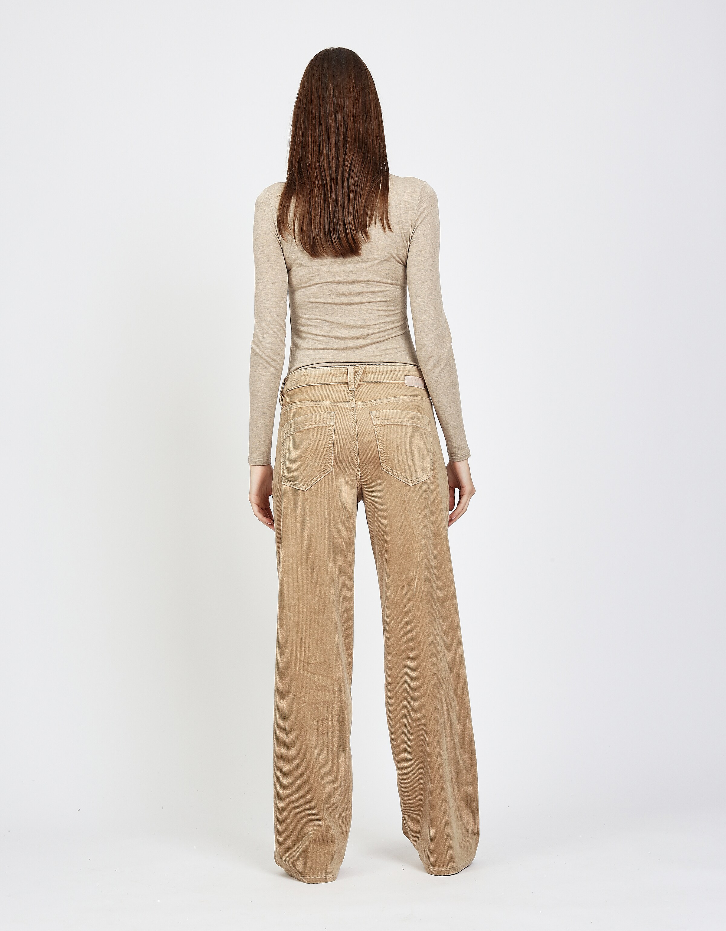Gang Regular Hose in Beige