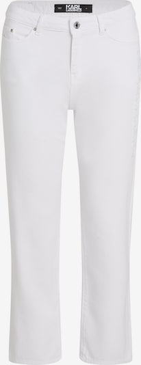 Džinsai 'Girlfriend' iš Karl Lagerfeld, spalva – balta, Prekių apžvalga