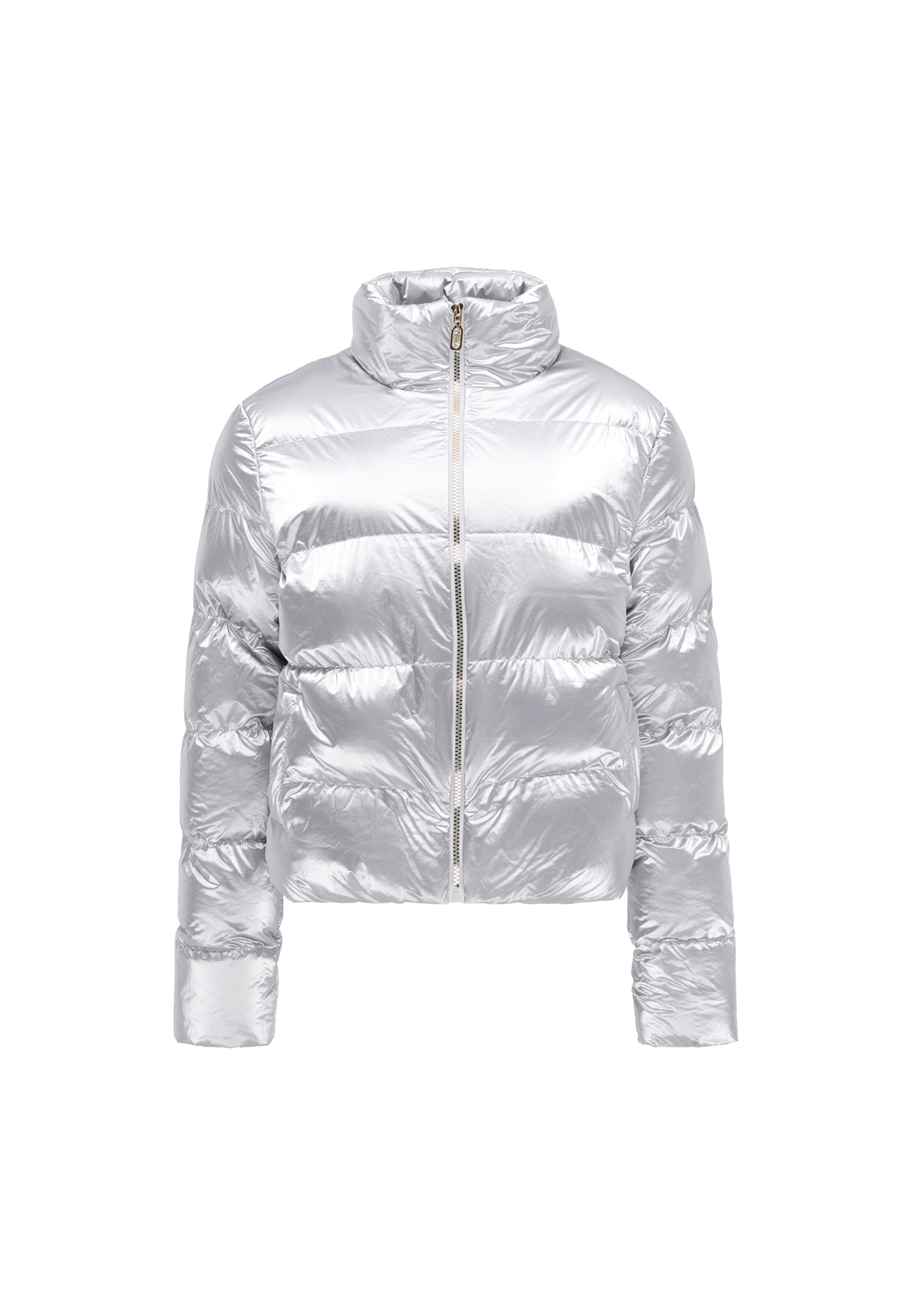 faina - Chaqueta de entretiempo en plata: frente