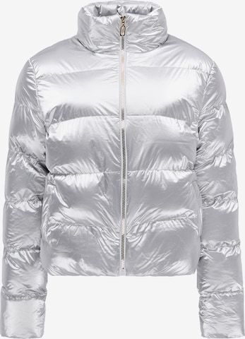 faina - Chaqueta de entretiempo en plata: frente