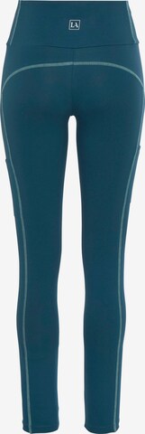 Skinny Pantalon de sport LASCANA ACTIVE en bleu