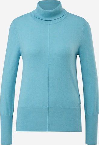 Pullover di comma casual identity in blu: frontale