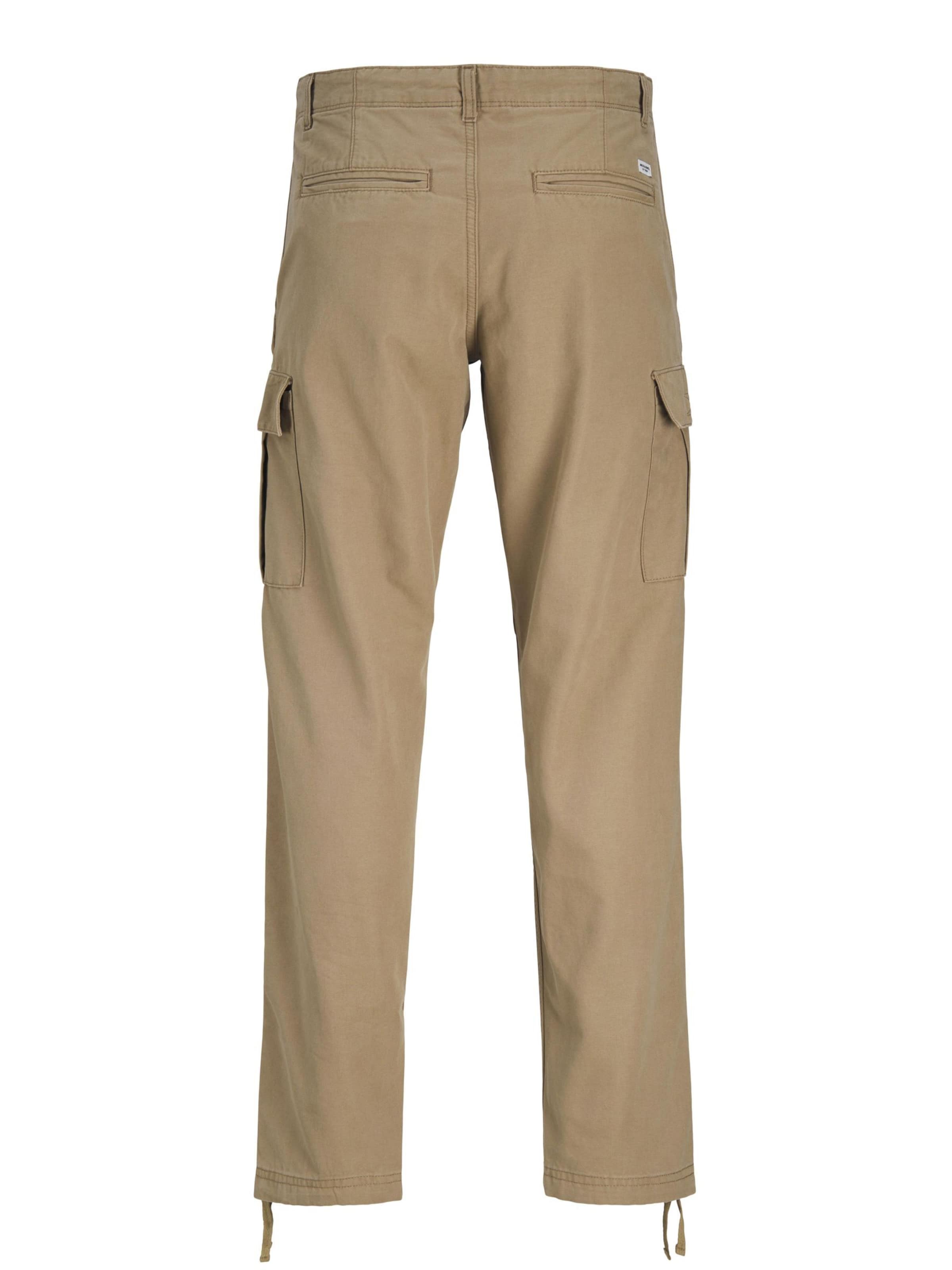 Loosefit Pantalon cargo JACK & JONES en marron