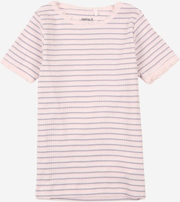 NAME IT - Camiseta en rosa: frente