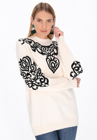 usha FESTIVAL - Jersey en blanco: frente