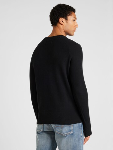 JACK & JONES Sweater 'MAZE' in Black
