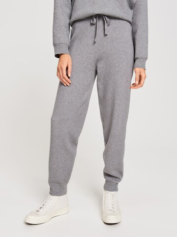 OPUS Tapered Pants 'Merio' in Grey: front