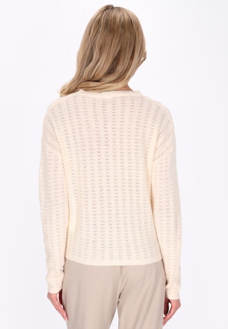 Usha - Cárdigan en blanco