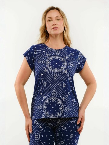 Liberte Essentiel Top ' ALMA ' in Blauw