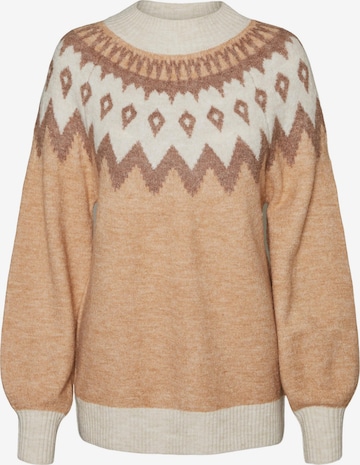 VERO MODA Pullover in Braun