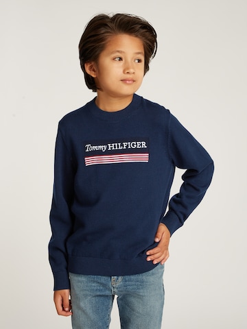 TOMMY HILFIGER Sweater '1985' in Blue: front