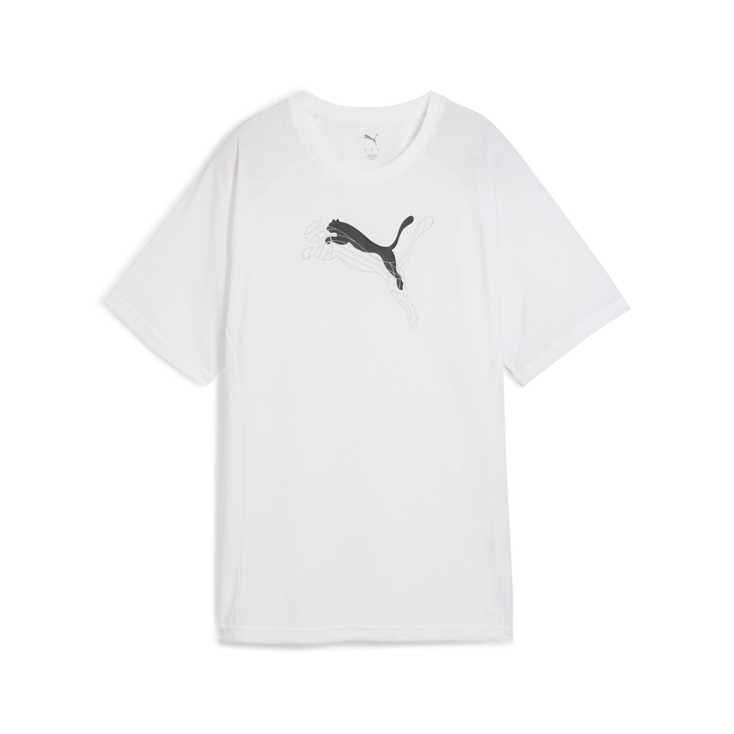 T-shirt PUMA en blanc : devant