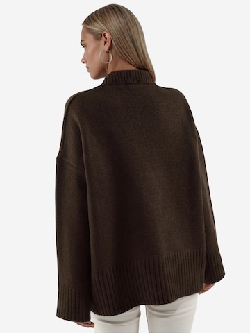 Viorna Knit cardigan 'Strickjacken' in Brown