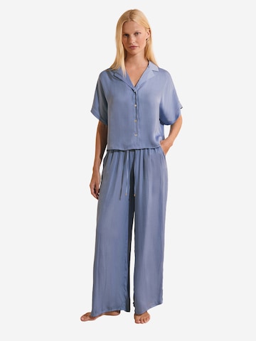 ETAM Slaapshirt 'Cheeta' in Blauw