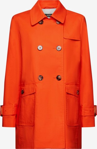 Manteau mi-saison ESPRIT en orange : devant