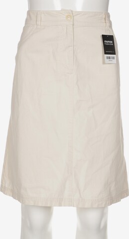 hessnatur Skirt in XXL in White: front