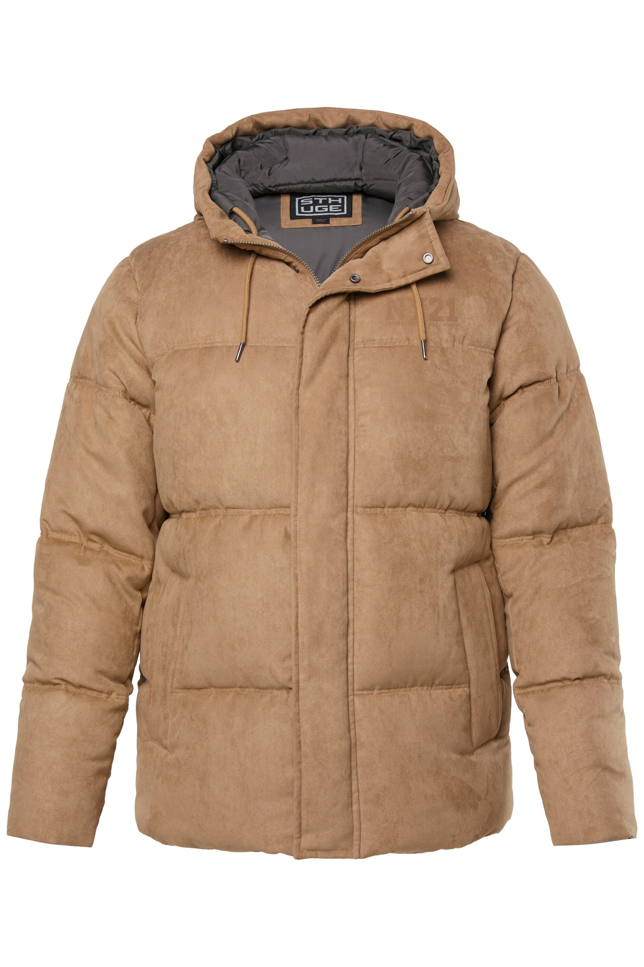 Veste mi-saison STHUGE en beige : devant